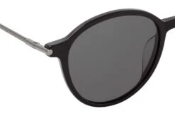 Bottega Veneta BV 0260SK 001 Black-Ruthenium-Grey -Polaley Boutique 6772755 f