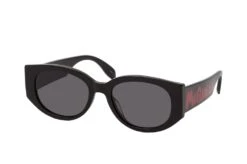 Alexander McQueen AM 0330S 002 BLACK-BLACK-GREY