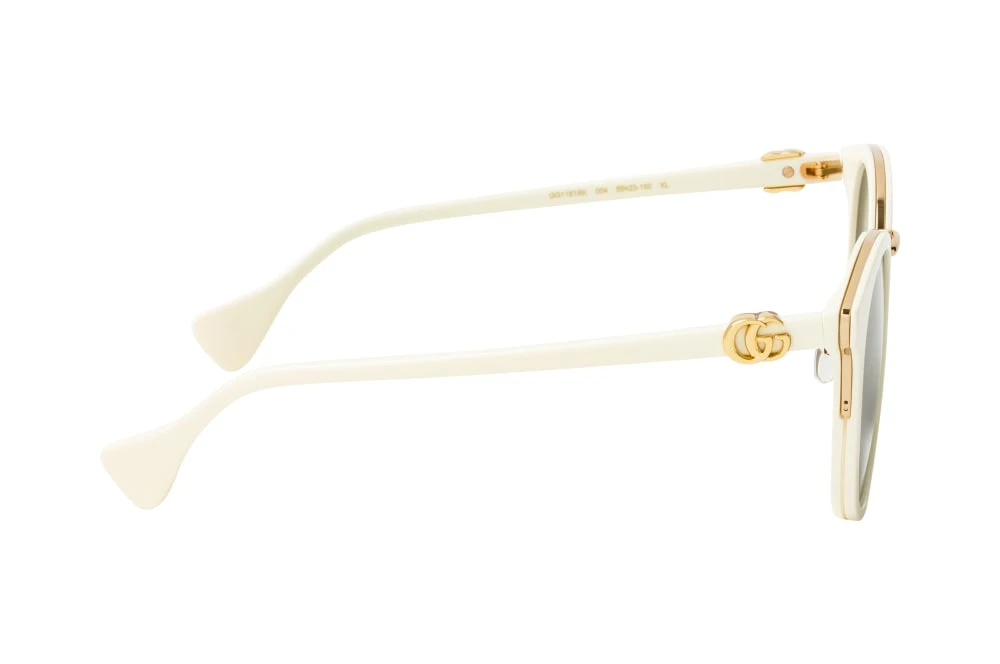 Gucci GG 1181SK 004 IVORY-IVORY-GREY 2 Gucci GG 1181SK 004 IVORY-IVORY-GREY – Image 2
