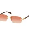 Gucci GG 1221S 004 GOLD-YELLOW-RED MIRROR