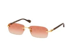 Gucci GG 1221S 004 GOLD-YELLOW-RED MIRROR