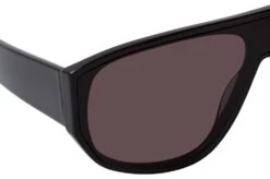 Alexander McQueen AM 0386S 001 BLACK-BLACK-GREY -Polaley Boutique 6855848 f