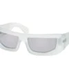 Off-White OERI074 0072 CRYSTAL MIRROR SILVER