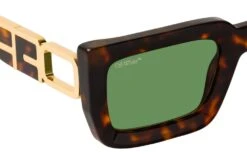 Off-White BOSTON OERI073 6055 HAVANA GREEN -Polaley Boutique 6878591 f