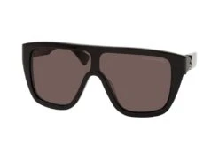 Alexander McQueen AM 0430S 001 BLACK-BLACK-GREY