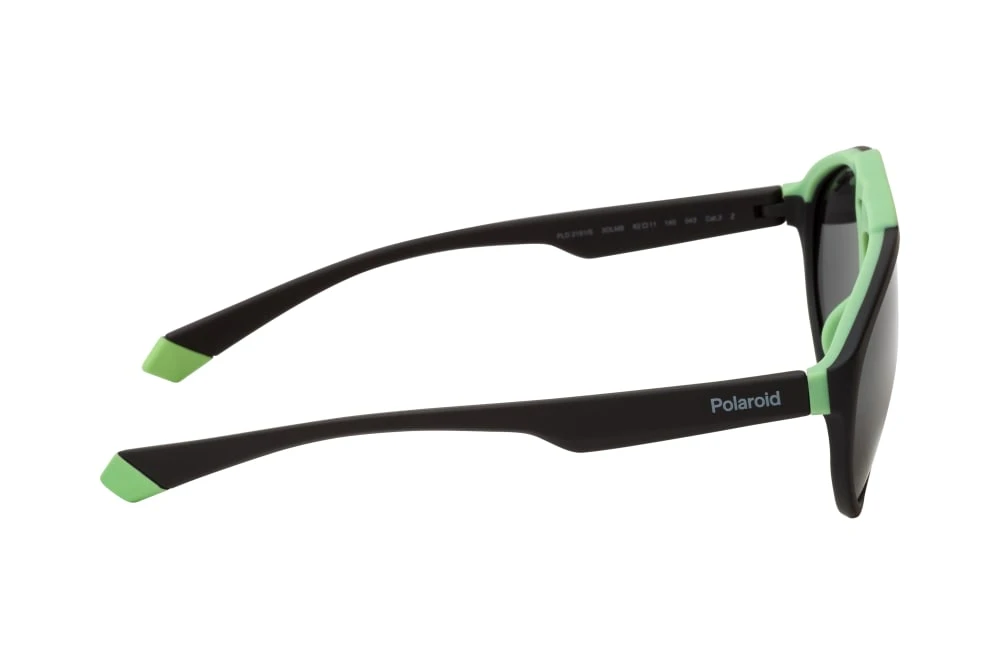 Polaroid PLD 2151/S 3OL MATTE BLACK GREEN 2 Polaroid PLD 2151/S 3OL MATTE BLACK GREEN – Image 2