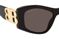 Balenciaga BB 0287S 001 BLACK-BLACK-GREY -Polaley Boutique 7876719 f